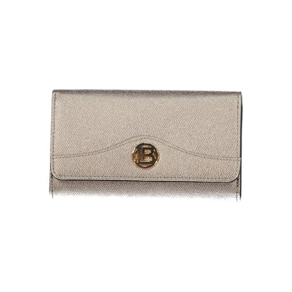 Gray Polyethylene Women Wallet