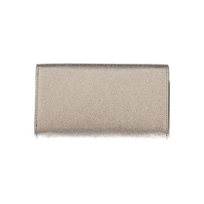 Gray Polyethylene Women Wallet