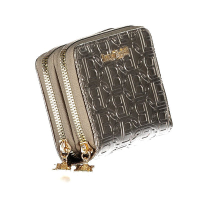 Gray Polyethylene Women Wallet