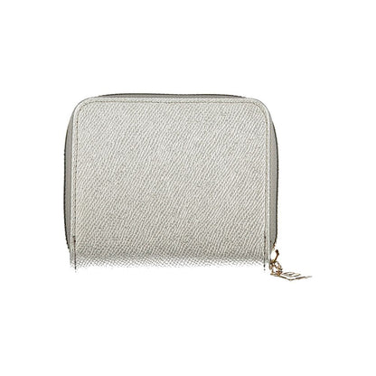 Gray Polyethylene Women Wallet