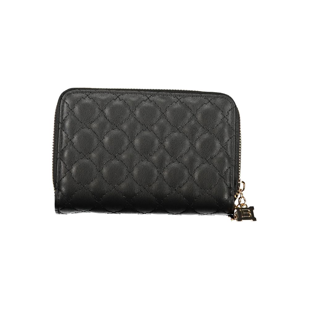 Black Polyethylene Women Wallet