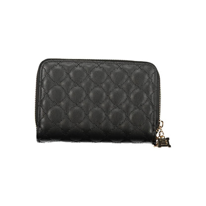 Black Polyethylene Women Wallet