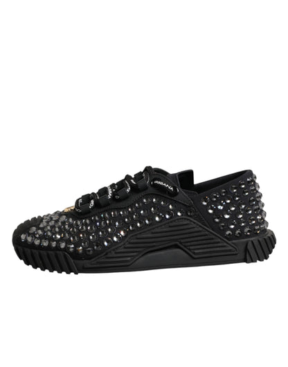 Shoes Black Embellished Low Top NS1 Sneakers Shoes