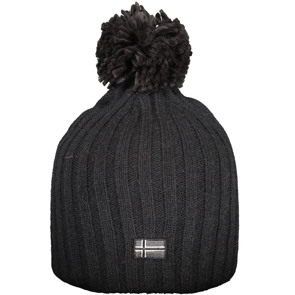 Black Polyester Women Hat