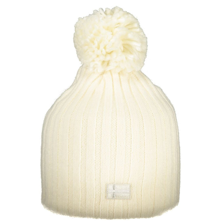 White Acrylic Women Hat