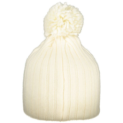 White Acrylic Women Hat