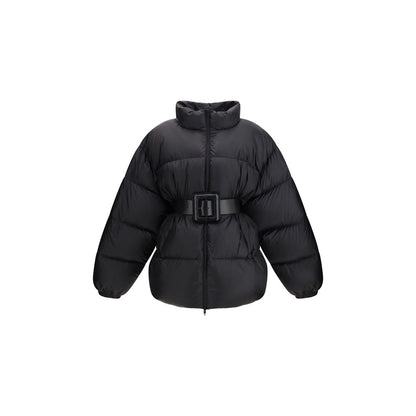 Belted Hourglass Short Puffer
