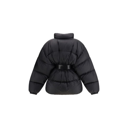 Belted Hourglass Short Puffer
