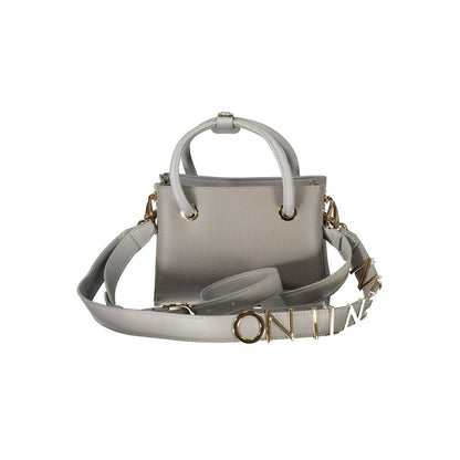 Gray Polyethylene Women Handbag