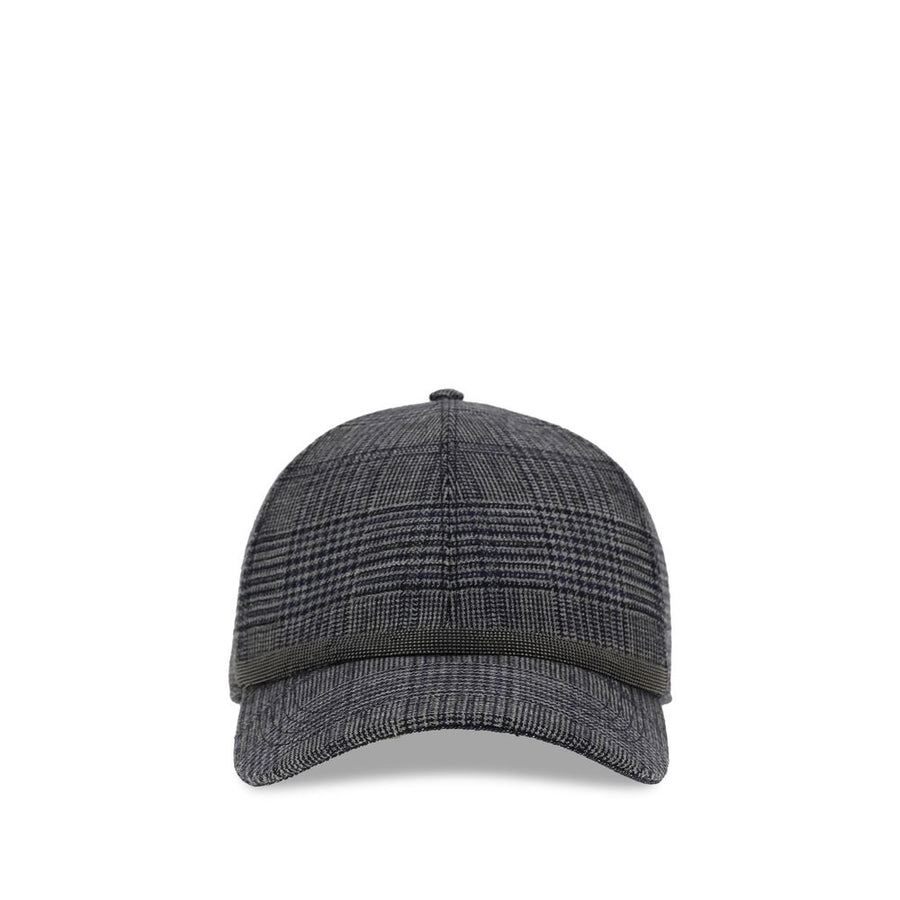 Gray Fleece Wool Cap (Baseball Hat)