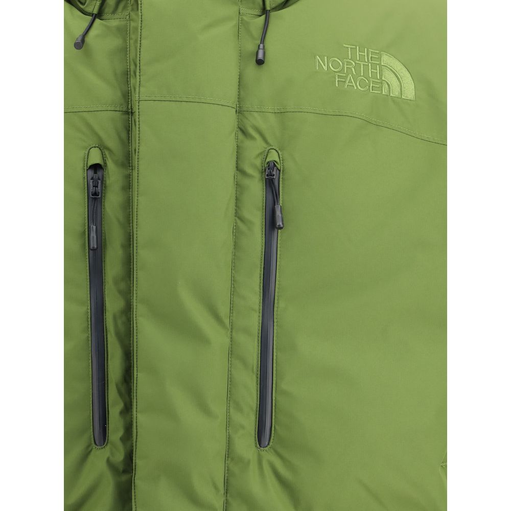Green Polyester Shell Jacket