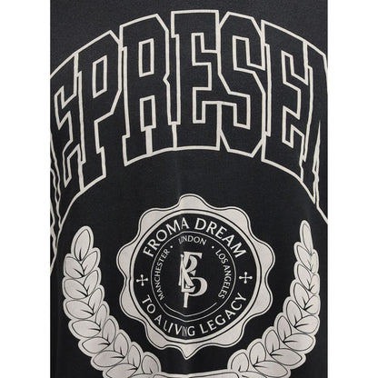 Gray Cotton Long Sleeve T-Shirt