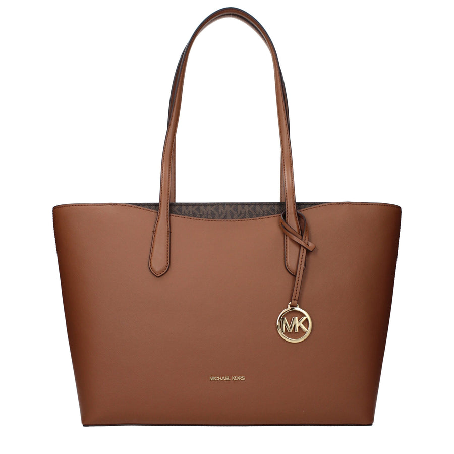 Brown Leather Shoulder Bag