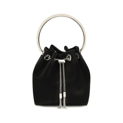 Black Silk Backet Bag