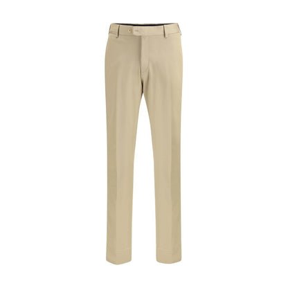Bicolor Cotton Chino Pants