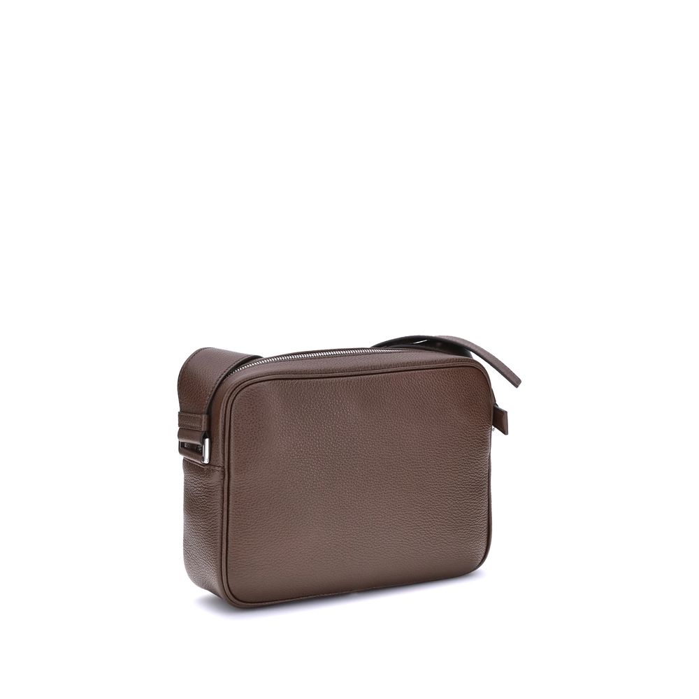 Brown Calf Leather Bos Taurus Shoulder Bag