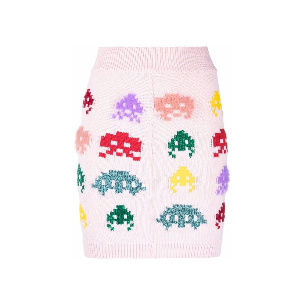Multicolor Cotton Mini Skirt