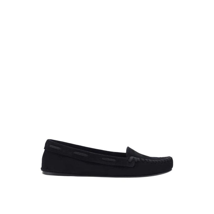 Black Calfskin Moccassin