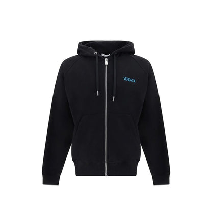 Black Cotton Sweatshirt