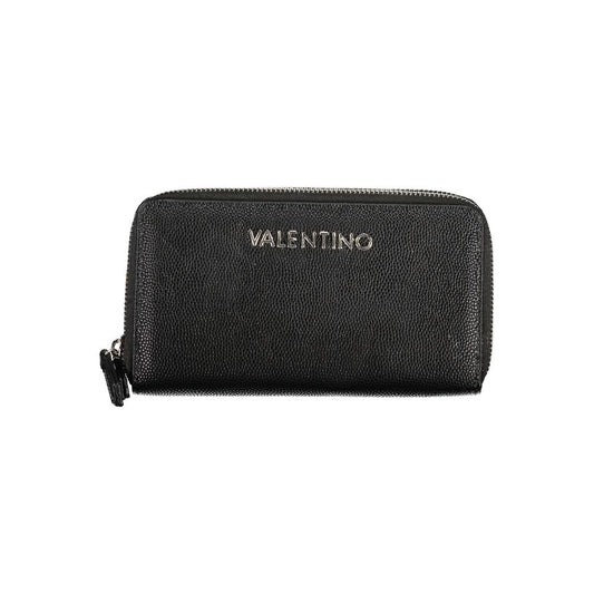 Nero Poliuretano Women Wallet