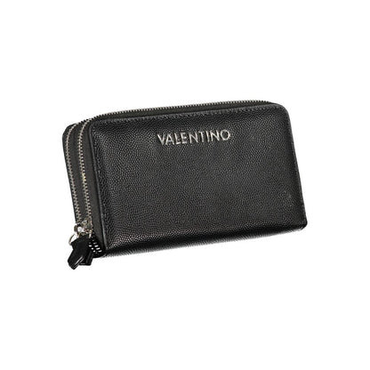 Nero Poliuretano Women Wallet