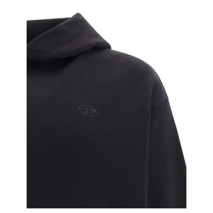 Black Elastane Sweatshirt