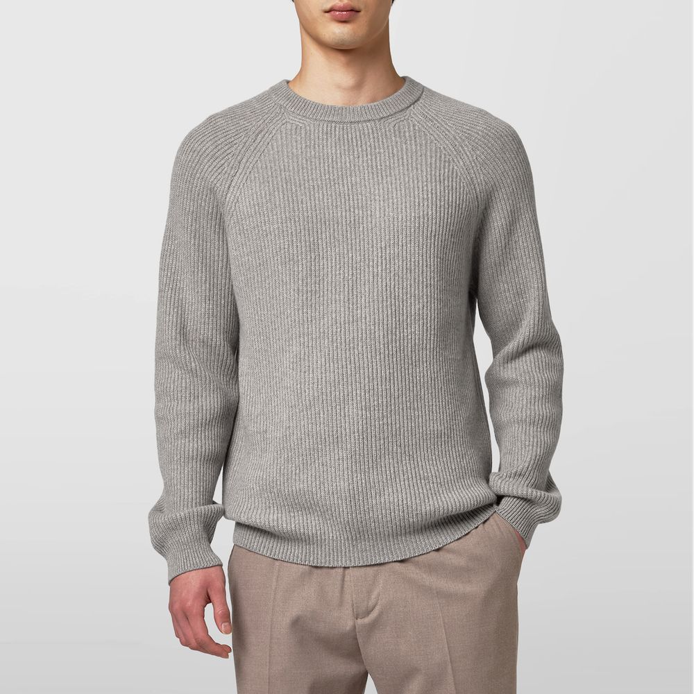 Gray Cashmere Sweater