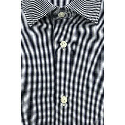 Blue Cotton Men's Shirt