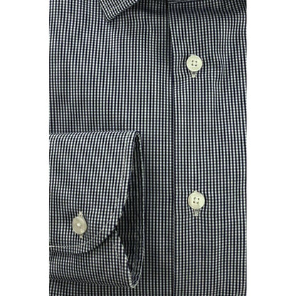 Blue Cotton Men's Shirt