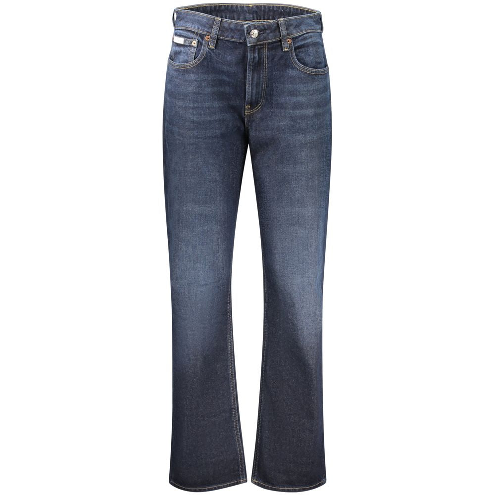 Blue Cotton Jeans Denim