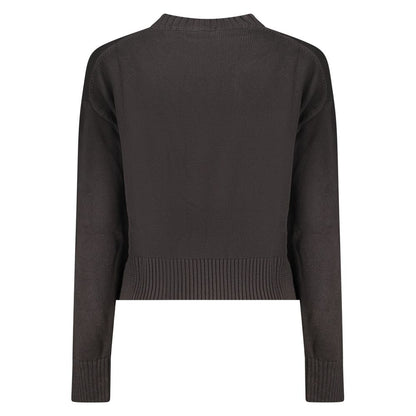 Black Cotton Sweater