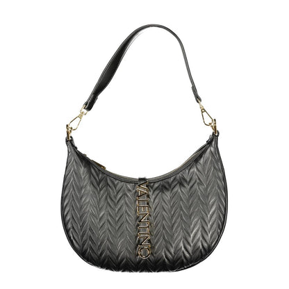 Nero Polyurethane Women's Shoulder Bag