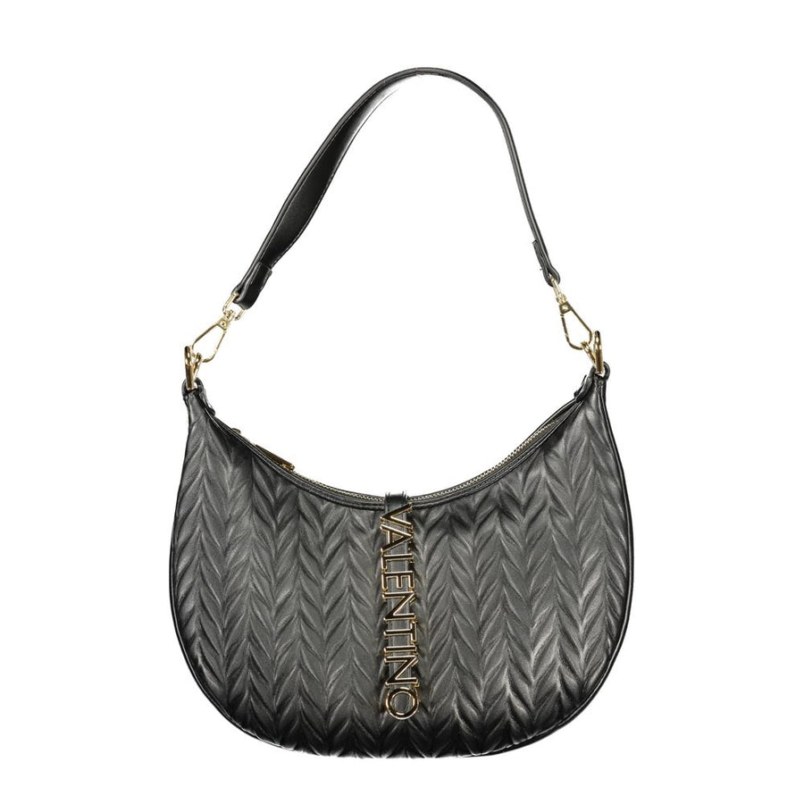 Nero Polyurethane Women's Shoulder Bag