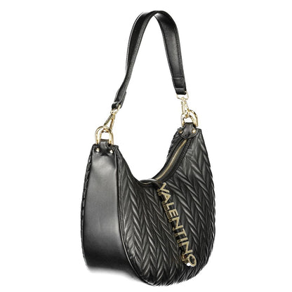 Nero Polyurethane Women's Shoulder Bag