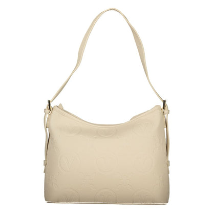 Beige Polyethylene Handbag