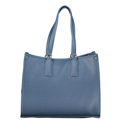 Blue Polyethylene Handbag