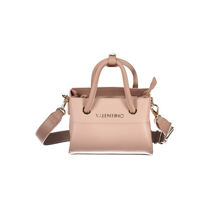 Pink Polyethylene Handbag