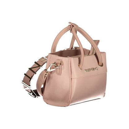 Pink Polyethylene Handbag