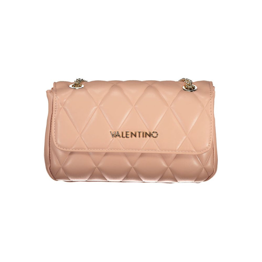 Pink Polyethylene Handbag