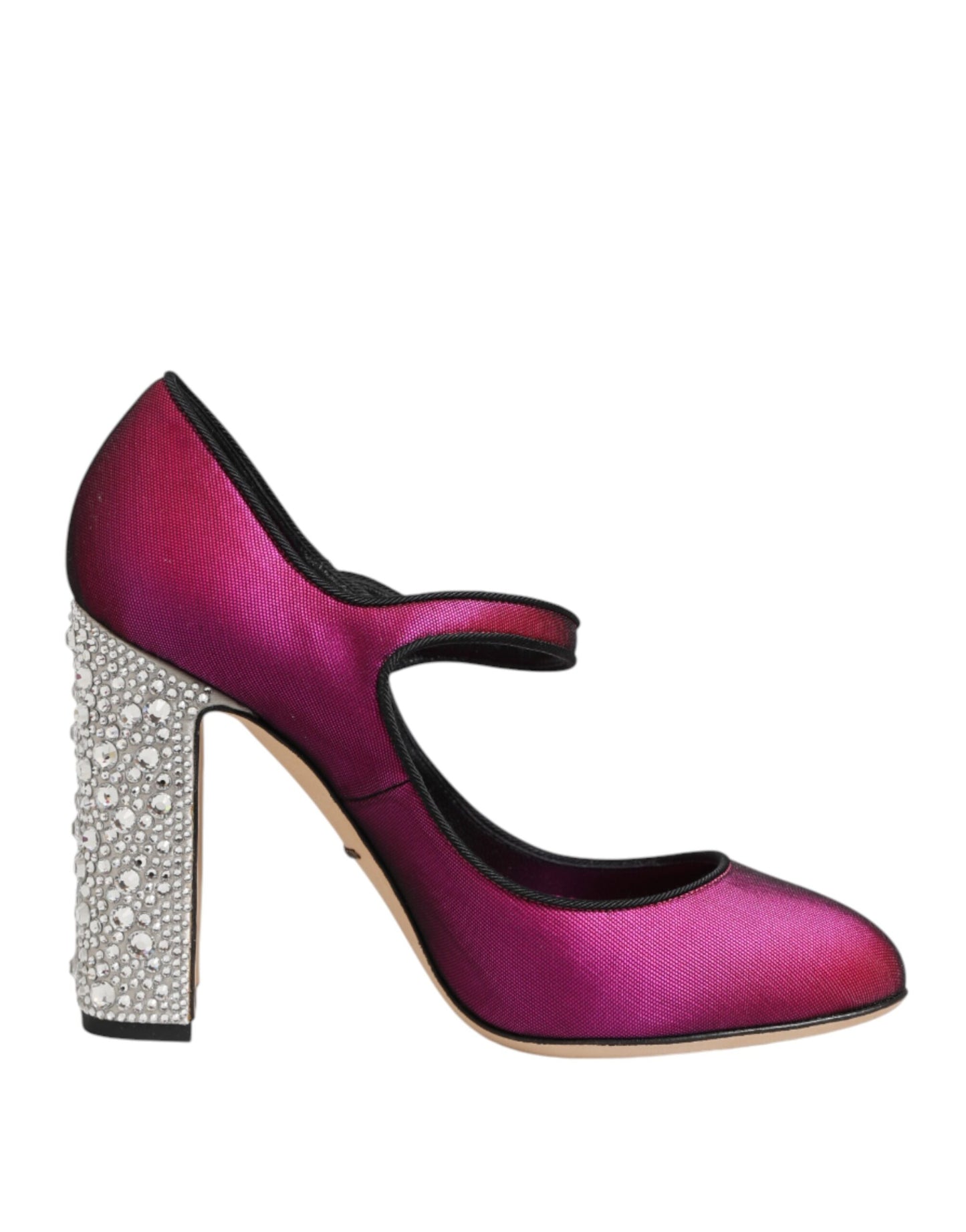 Pink Strass Mary Janes Heels Pumps Shoes