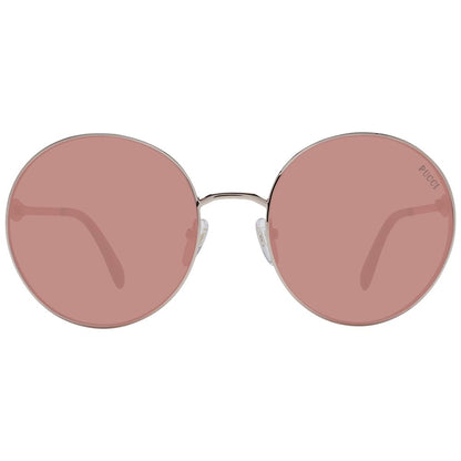Rose Gold Metal Sunglasses
