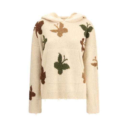 Beige Alpaca Vicugna Pacos Hoodie