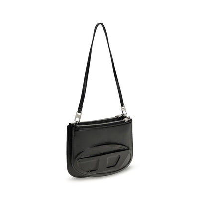 Black Calf Leather Bos Taurus Shoulder Bag
