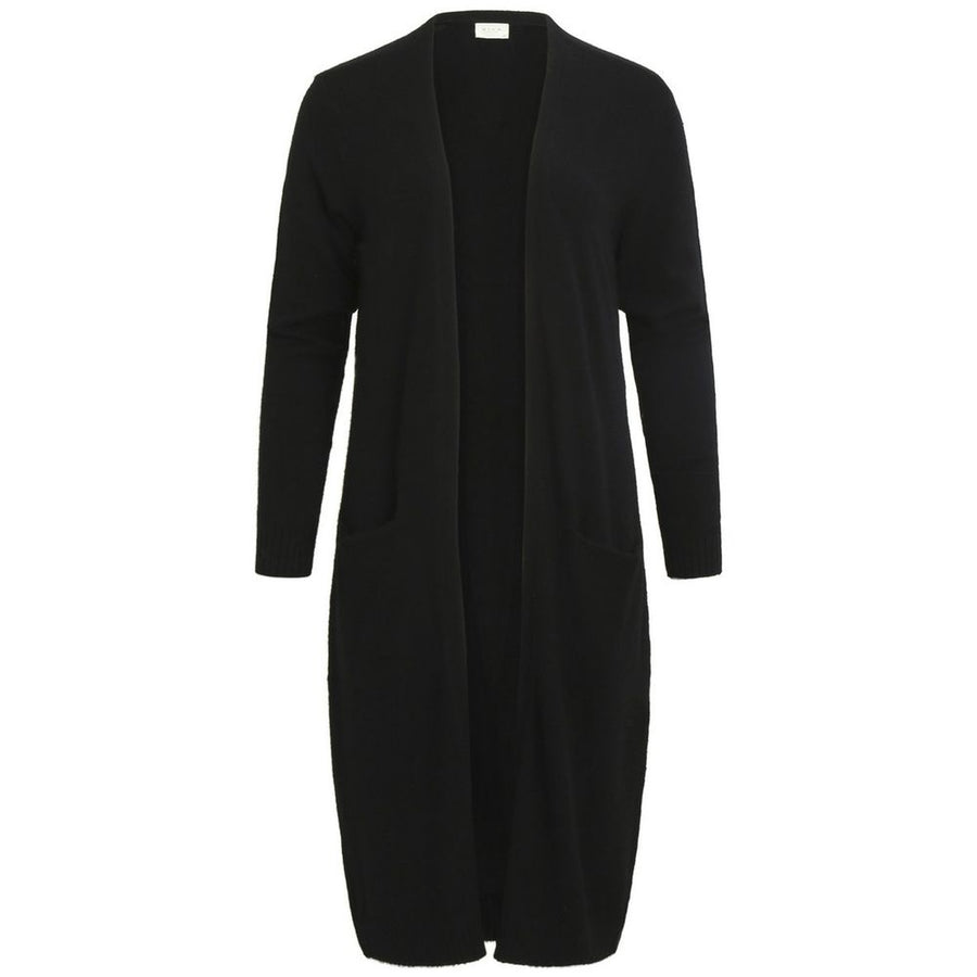 Black Nylon Cardigan