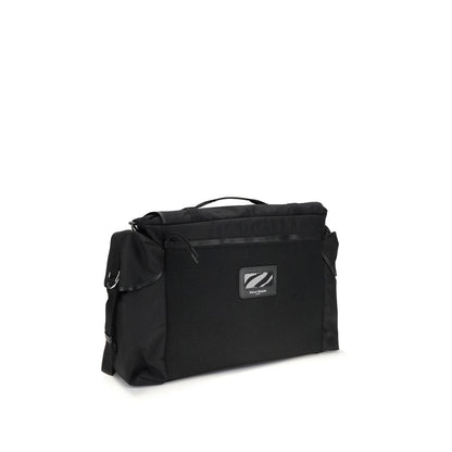 Black Polyamide Shoulder Bag