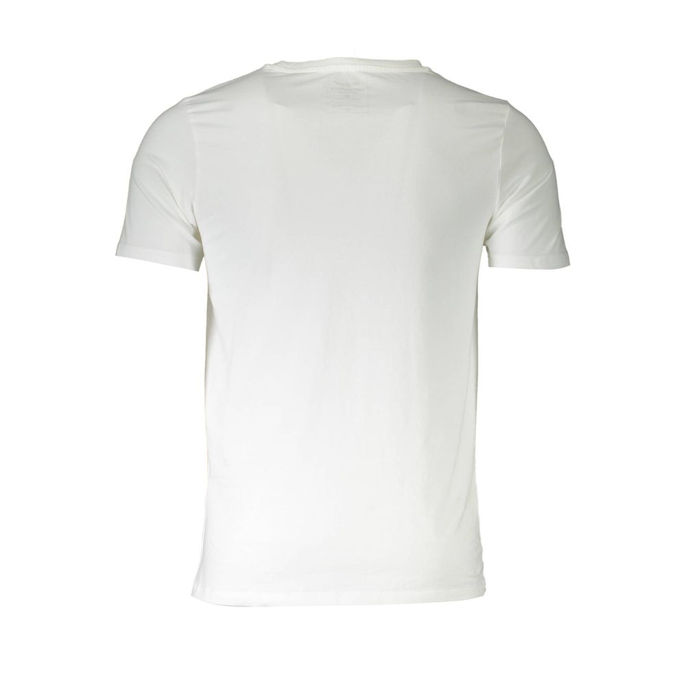 White Cotton Men's T-Shirt