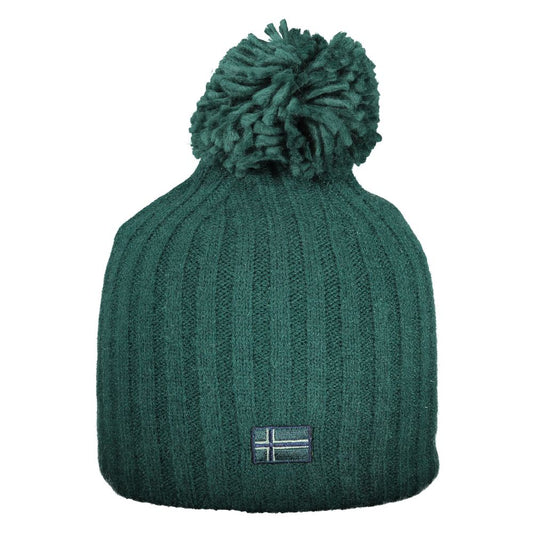 Green Polyester Women Hat