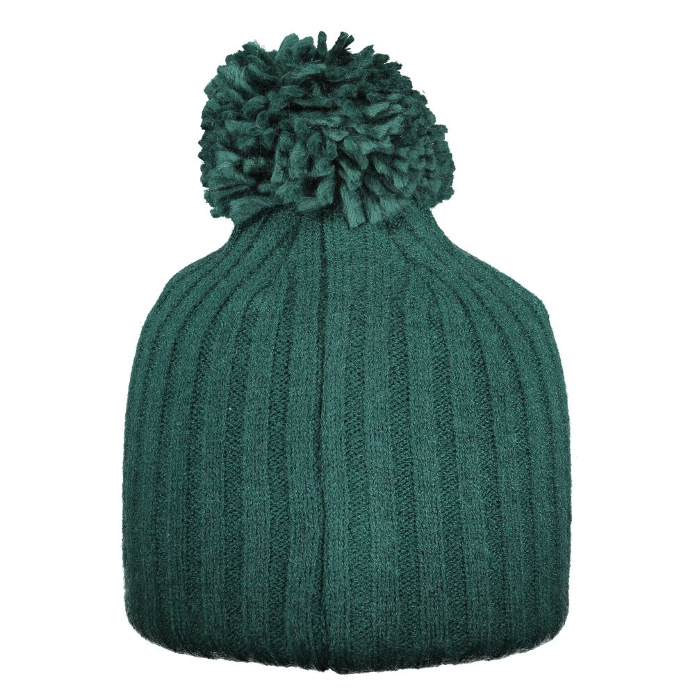 Green Polyester Women Hat