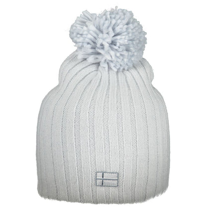 Blue Polyester Women Hat