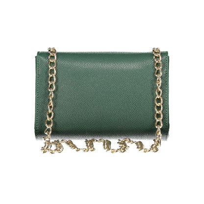 Green Polyethylene Women Handbag